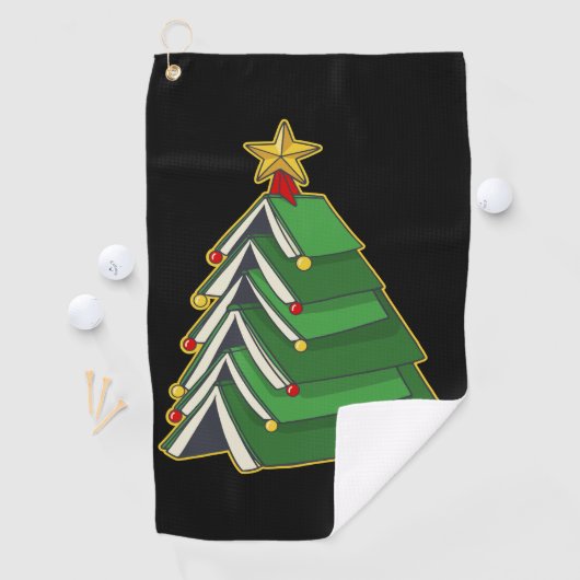 Weihnachtsbaum IV Golfhandtuch (Insitu)
