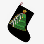Weihnachtsbaum IV Großer Weihnachtsstrumpf (Vorderansicht (hängend))