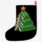 Weihnachtsbaum IV Großer Weihnachtsstrumpf (Rückseite)