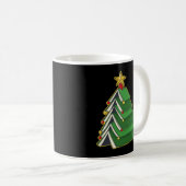 Weihnachtsbaum IV Kaffeetasse (VorderseiteRechts)