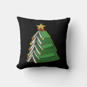 Weihnachtsbaum IV Kissen
