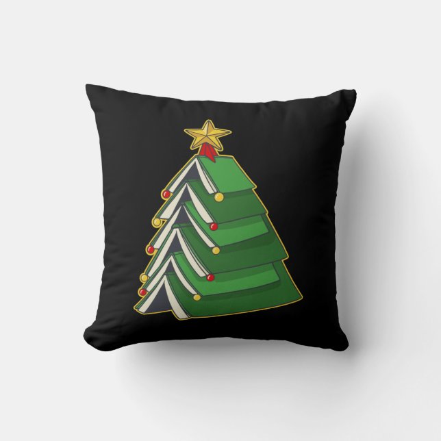 Weihnachtsbaum IV Kissen (Vorderseite)