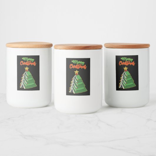 Weihnachtsbaum IV Lebensmitteletikett (Flaschen)