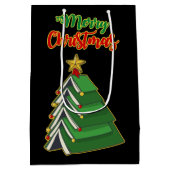 Weihnachtsbaum IV Mittlere Geschenktüte (Rückseite)