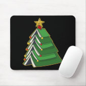 Weihnachtsbaum IV Mousepad (Mit Mouse)