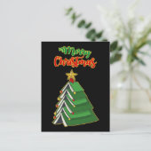 Weihnachtsbaum IV Postkarte (Stehend Vorderseite)