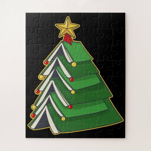 Weihnachtsbaum IV Puzzle (Vertikal)