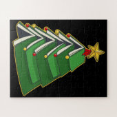 Weihnachtsbaum IV Puzzle (Horizontal)