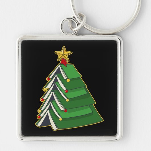 Weihnachtsbaum IV Schlüsselanhänger (Vorne)