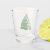 Weihnachtsbaum IV Schnapsglas (Rückseite)
