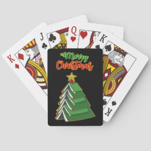 Weihnachtsbaum IV Spielkarten
