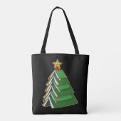 Weihnachtsbaum IV Tasche (Rückseite)