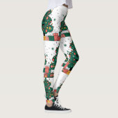 Weihnachtsbaum Jahresgrüße Leggings (Rechts)