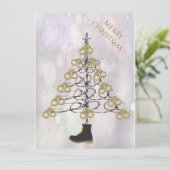 Weihnachtsbaum - Jailmatecards Feiertagskarte (Stehend Vorderseite)