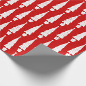 Weihnachtsbaum ・ jeden Farbhintergrund Geschenkpapier (Ecke)