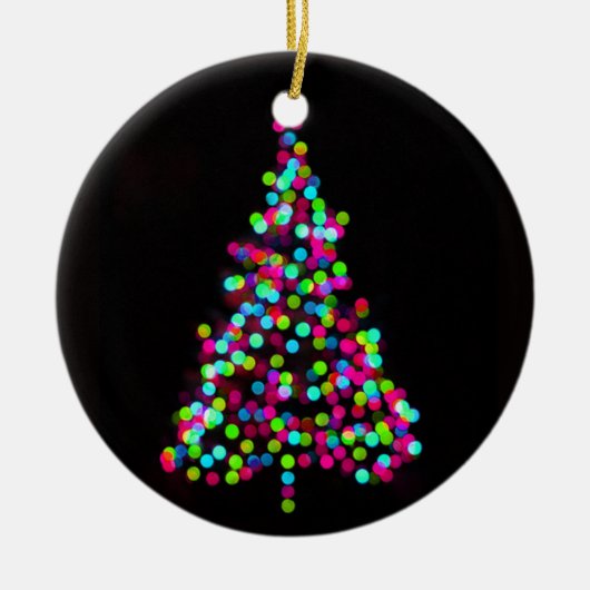 Weihnachtsbaum Jewels Keramikornament (Vorne)