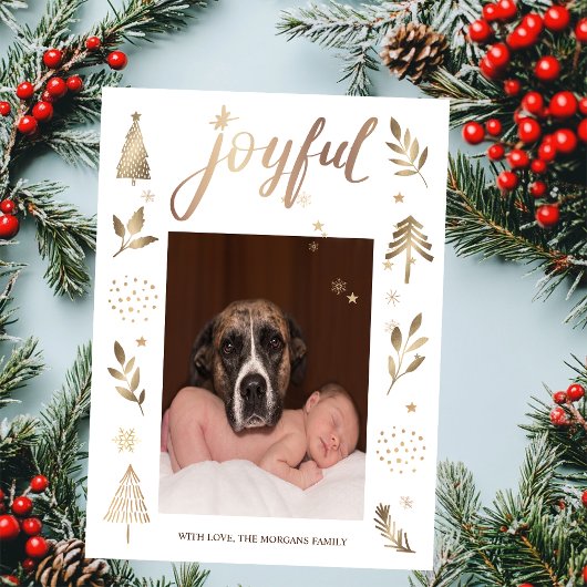 Weihnachtsbaum Joyful Foto Weihnachten