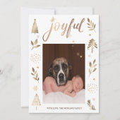 Weihnachtsbaum Joyful Foto Weihnachten (Vorderseite)