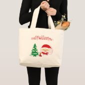 Weihnachtsbaum Jumbo Stoffbeutel (Vorderseite (Produkt))