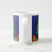 Weihnachtsbaum Jumbo-Tasse (Rückseite)