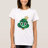 Weihnachtsbaum Kacke Emoji Women's T - Shirt (Vorderseite)