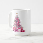 Weihnachtsbaum Kaffeetasse (Vorderseite Links)