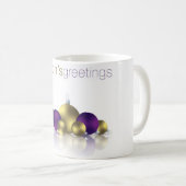 Weihnachtsbaum Kaffeetasse (VorderseiteRechts)