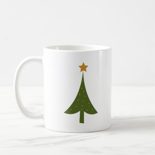 Weihnachtsbaum Kaffeetasse (Links)