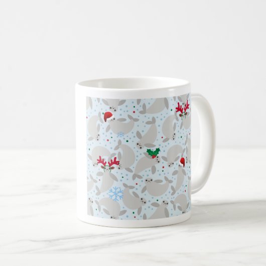 Weihnachtsbaum Kaffeetasse (VorderseiteRechts)
