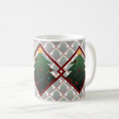 Weihnachtsbaum Kaffeetasse (VorderseiteRechts)