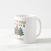 Weihnachtsbaum Kaffeetasse (VorderseiteRechts)