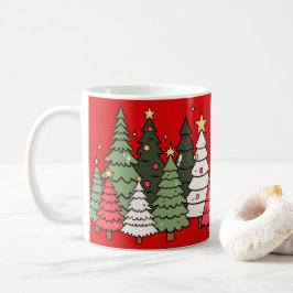 Weihnachtsbaum kaffeetasse