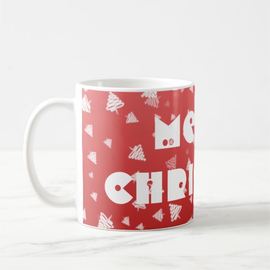 Weihnachtsbaum Kaffeetasse (Links)