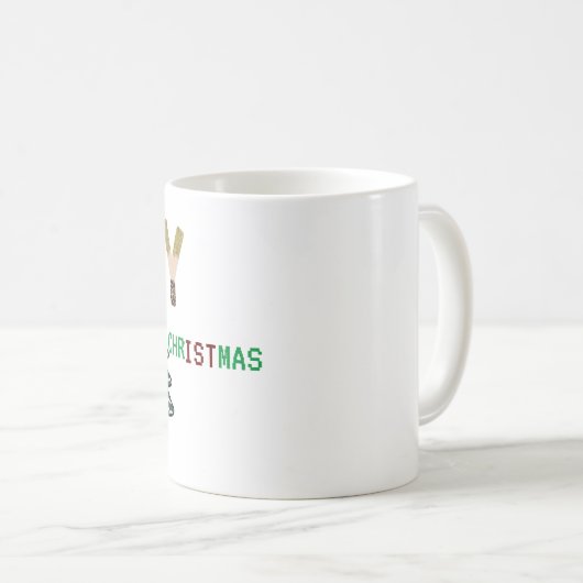 Weihnachtsbaum Kaffeetasse (VorderseiteRechts)