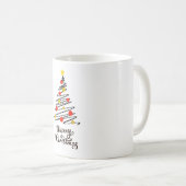 Weihnachtsbaum Kaffeetasse (VorderseiteRechts)