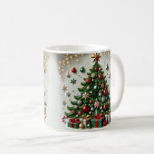 Weihnachtsbaum Kaffeetasse (VorderseiteRechts)