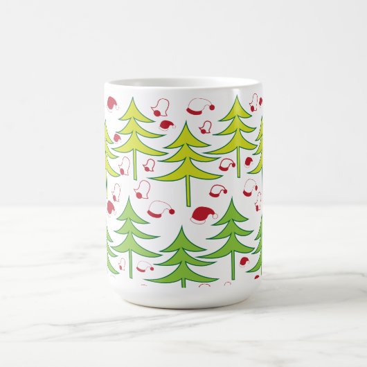 Weihnachtsbaum Kaffeetasse (Mittel)