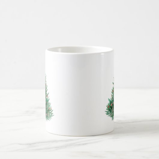 Weihnachtsbaum Kaffeetasse (Mittel)