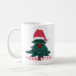Weihnachtsbaum Kaffeetasse
