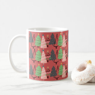 Weihnachtsbaum Kaffeetasse