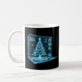 Weihnachtsbaum Kaffeetasse