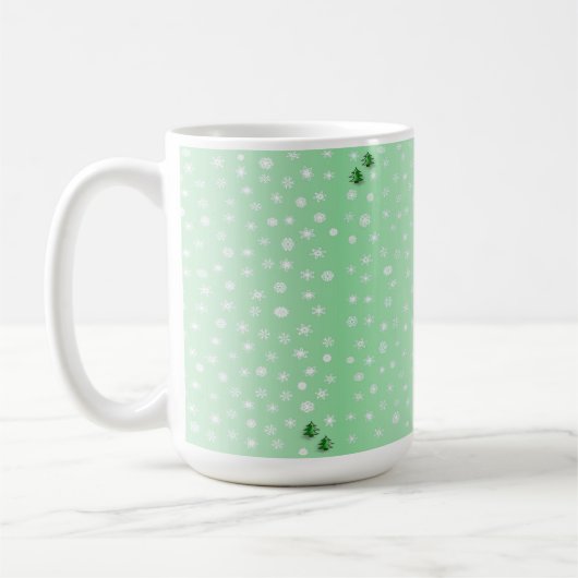 Weihnachtsbaum Kaffeetasse (Links)