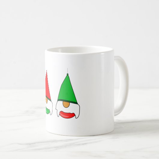 Weihnachtsbaum Kaffeetasse (VorderseiteRechts)