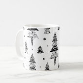 Weihnachtsbaum Kaffeetasse (Vorderseite Links)