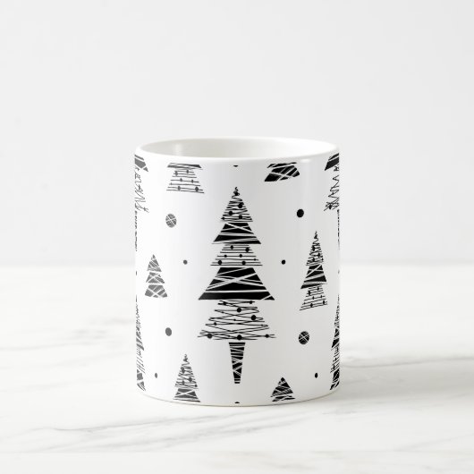 Weihnachtsbaum Kaffeetasse (Mittel)