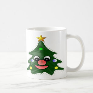 Weihnachtsbaum Kaffeetasse