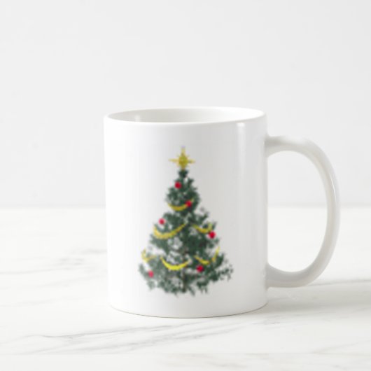 Weihnachtsbaum Kaffeetasse (Rechts)