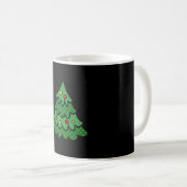 Weihnachtsbaum Kaffeetasse (VorderseiteRechts)