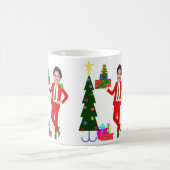 Weihnachtsbaum Kaffeetasse (Mittel)
