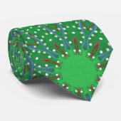 Weihnachtsbaum-Kaleidoskop-Schlipse Krawatte (Gerollt)